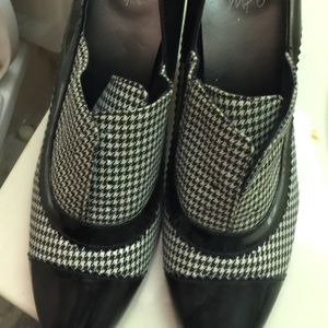 Black and White Oxfords